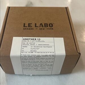 Le Labo Grasse - New York Anothwr 13 Perfume Box